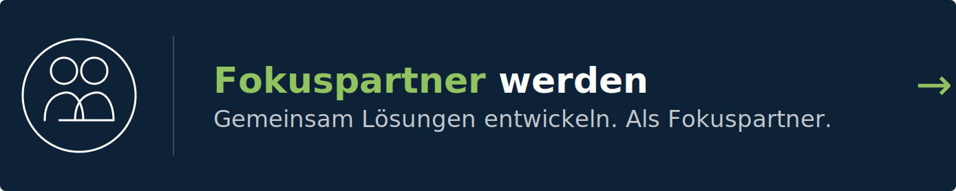 Fokuspartner werden Fokuspartner werden